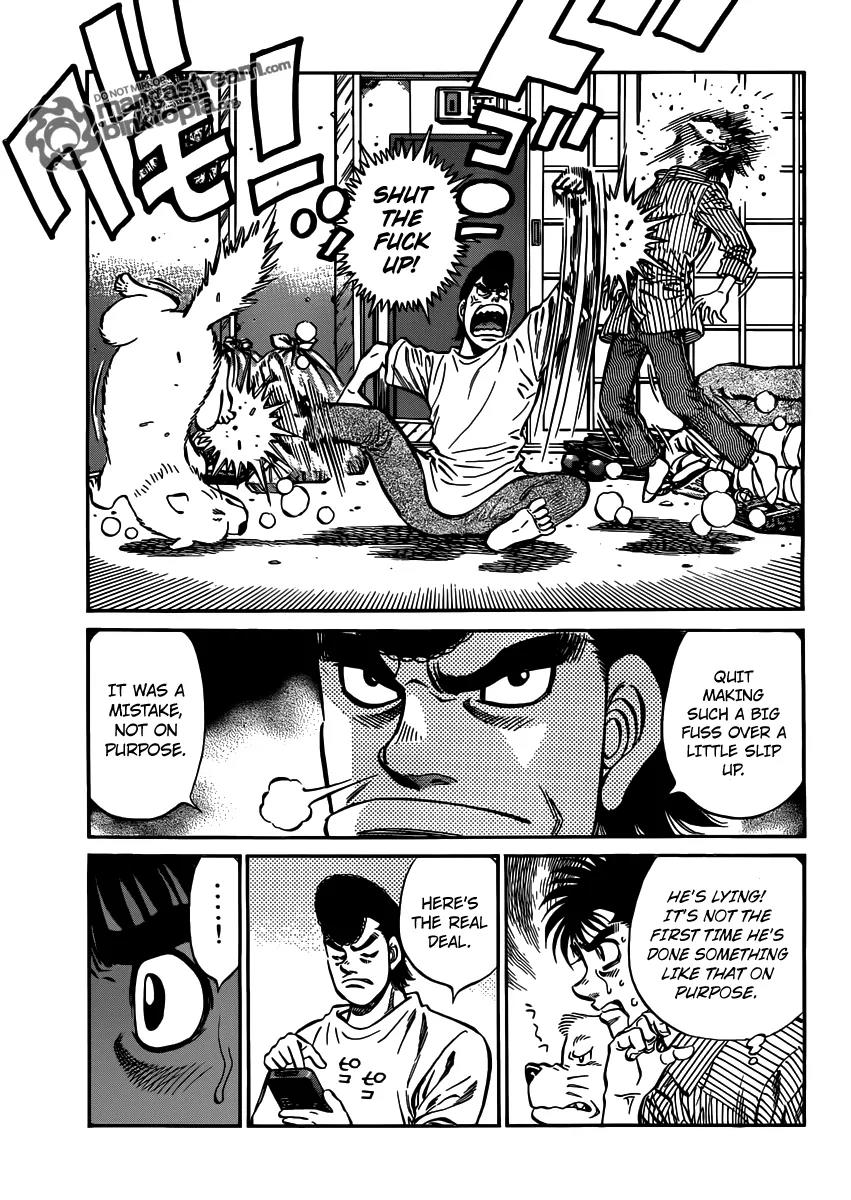 Hajime no Ippo Chapter 949 page 4 - Chapter 949 : The Reason He Gets Hit