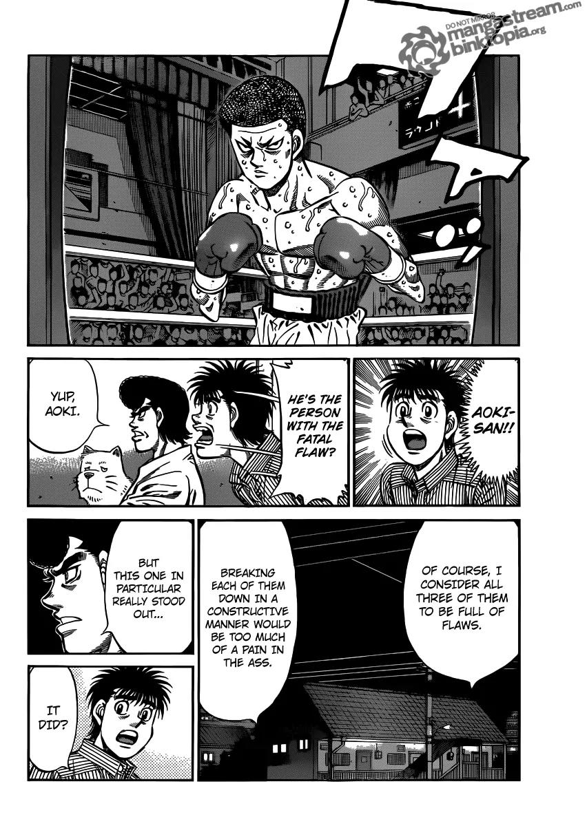 Hajime no Ippo Chapter 949 page 5 - Chapter 949 : The Reason He Gets Hit