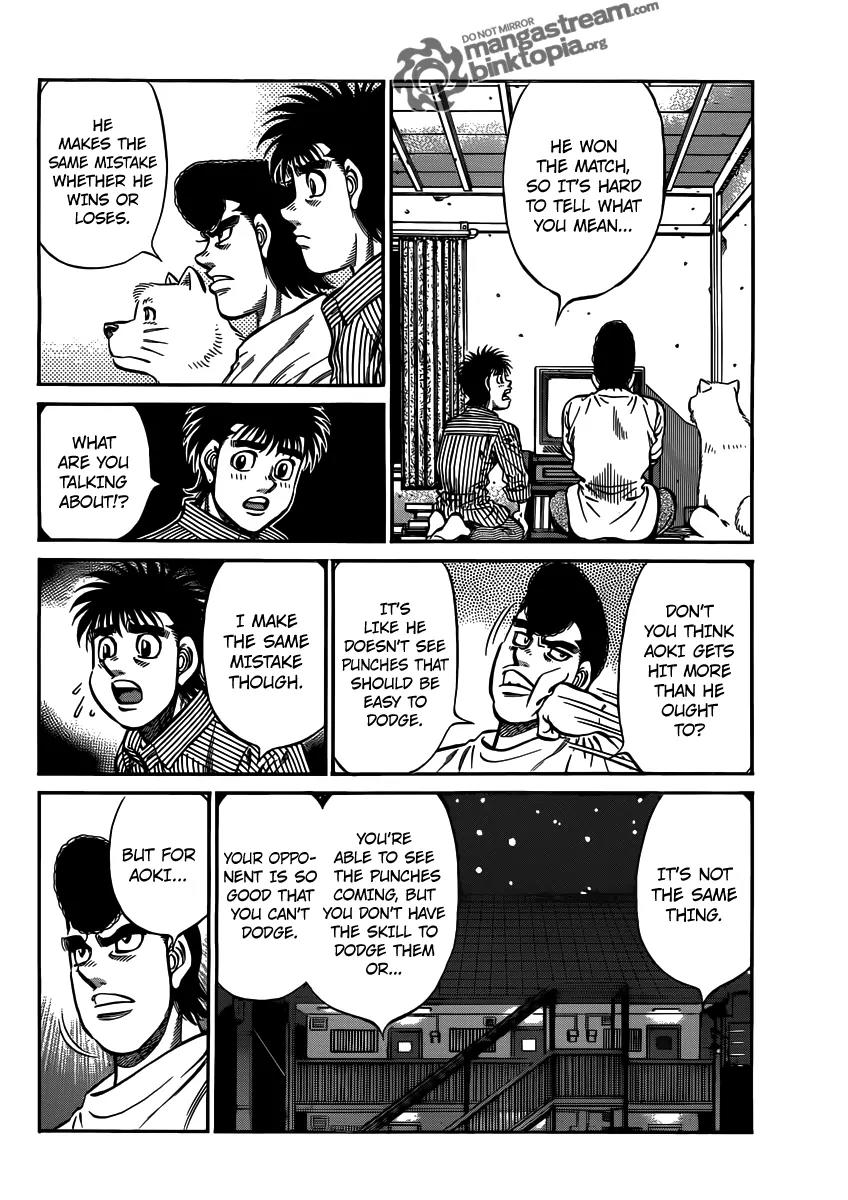 Hajime no Ippo Chapter 949 page 7 - Chapter 949 : The Reason He Gets Hit