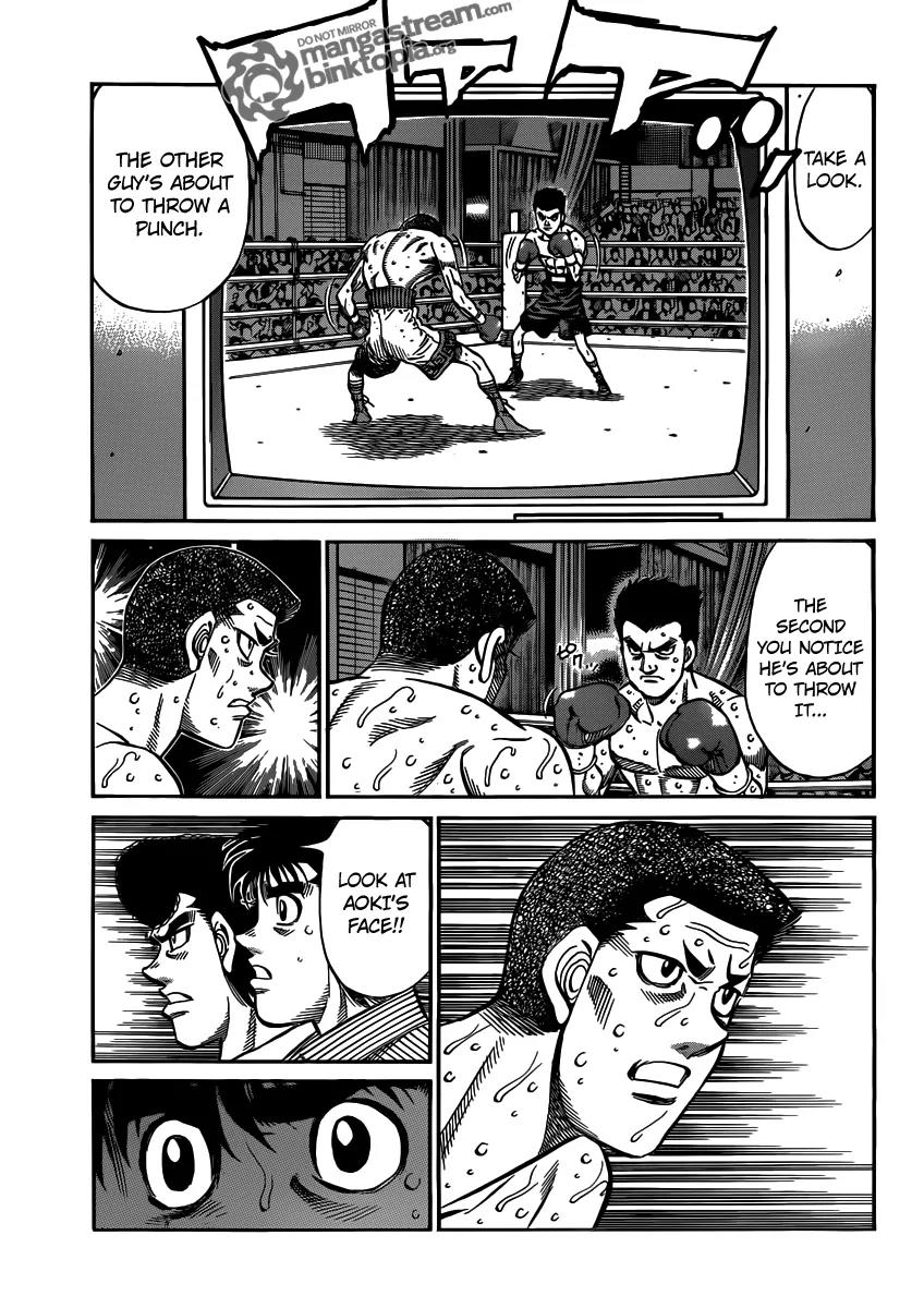 Hajime no Ippo Chapter 949 page 8 - Chapter 949 : The Reason He Gets Hit