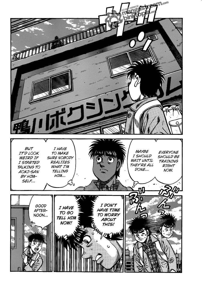Hajime no Ippo Chapter 950 page 6 - Chapter 950 : Deep Rooted Trauma