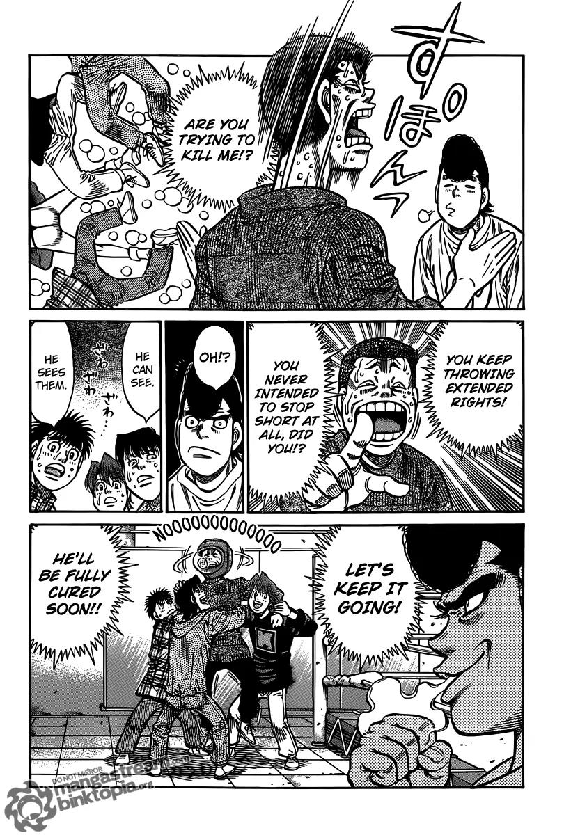 Hajime no Ippo Chapter 951 page 14 - Chapter 951 : Kamogawa Gym-Style Therapy
