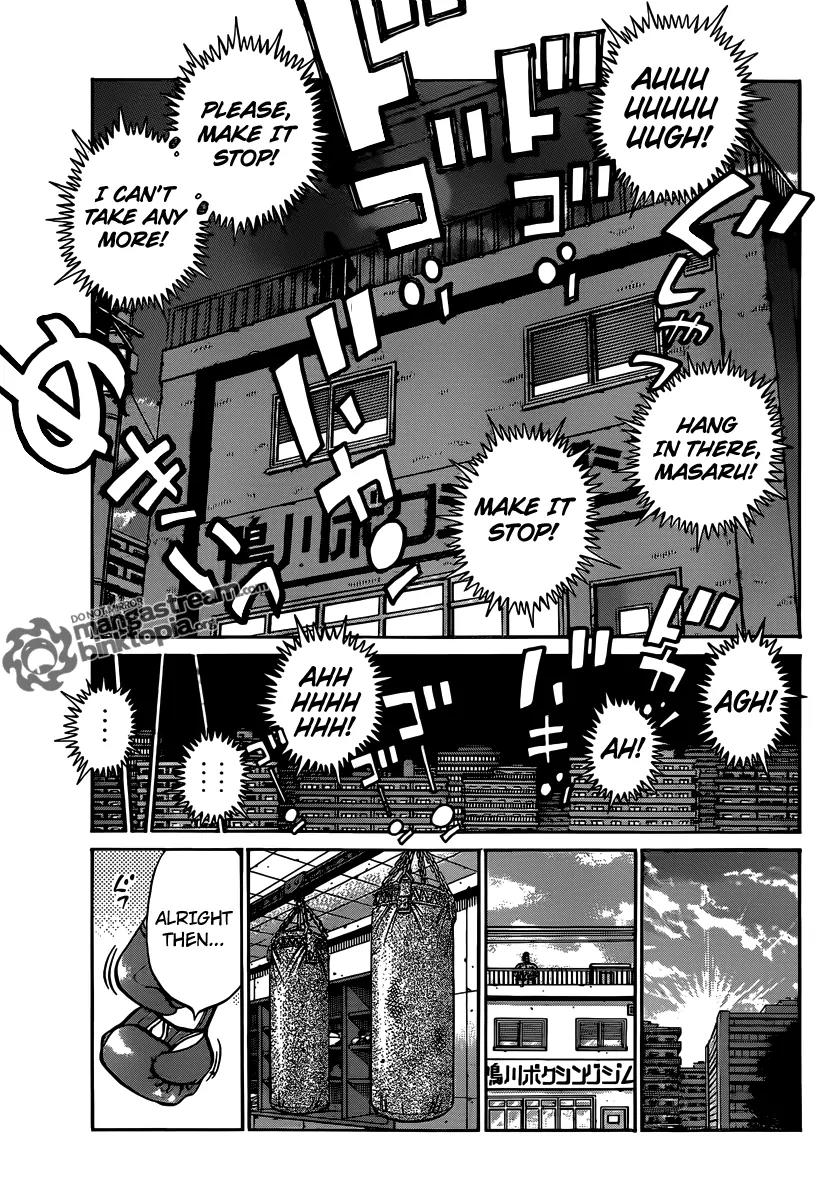 Hajime no Ippo Chapter 951 page 15 - Chapter 951 : Kamogawa Gym-Style Therapy
