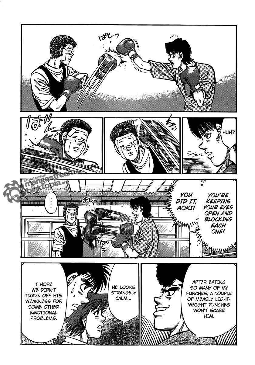 Hajime no Ippo Chapter 951 page 17 - Chapter 951 : Kamogawa Gym-Style Therapy