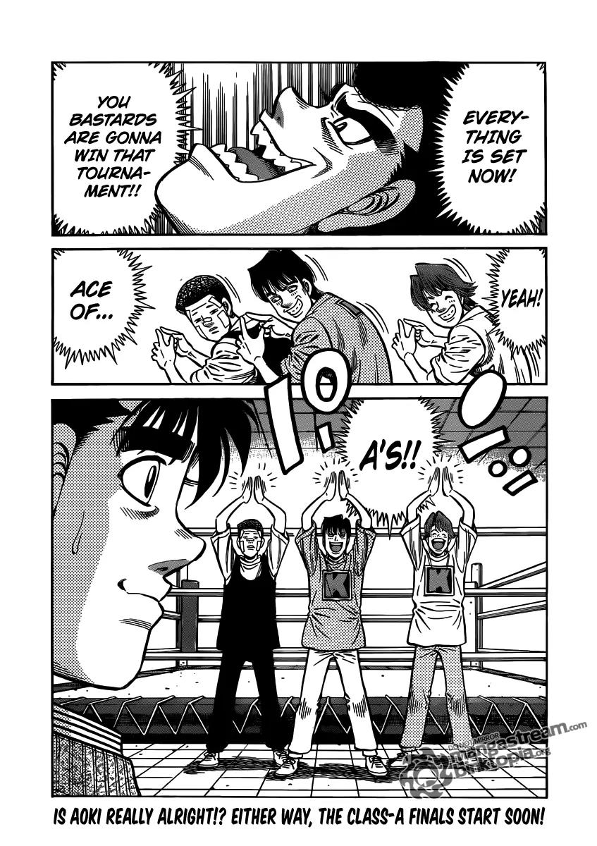 Hajime no Ippo Chapter 951 page 18 - Chapter 951 : Kamogawa Gym-Style Therapy