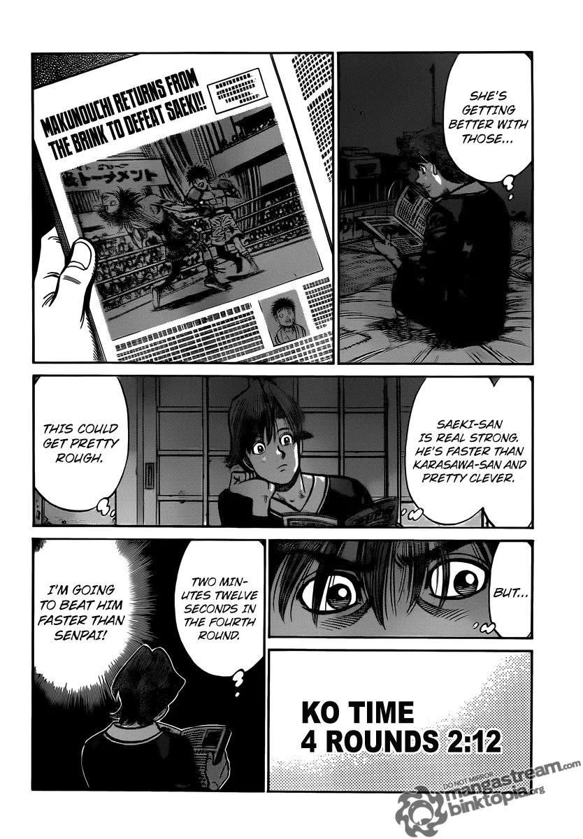 Hajime no Ippo Chapter 952 page 10 - Chapter 952 : Before Their Finals