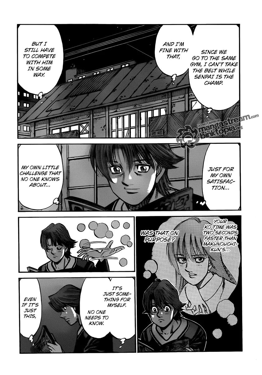 Hajime no Ippo Chapter 952 page 11 - Chapter 952 : Before Their Finals