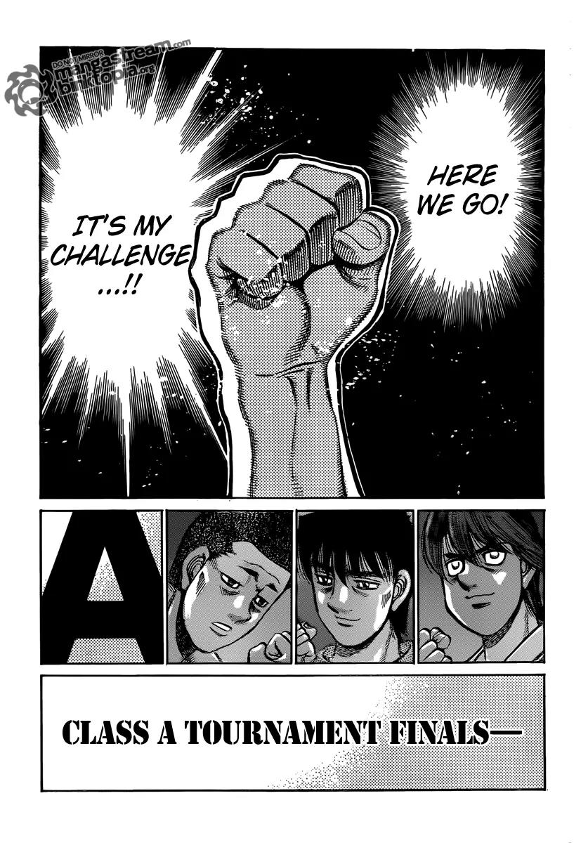 Hajime no Ippo Chapter 952 page 13 - Chapter 952 : Before Their Finals