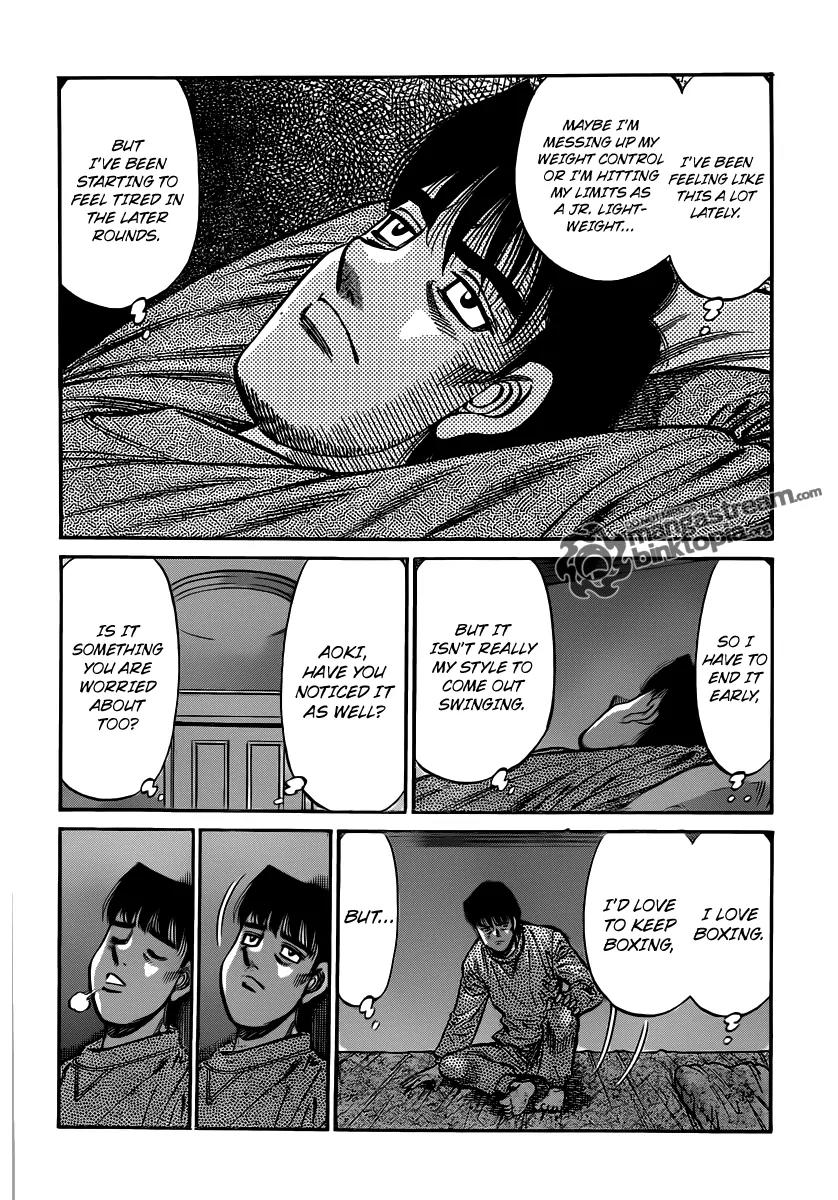 Hajime no Ippo Chapter 952 page 6 - Chapter 952 : Before Their Finals
