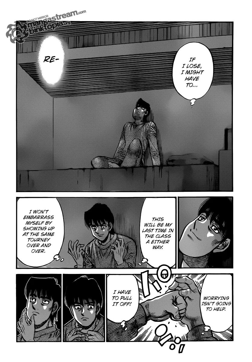 Hajime no Ippo Chapter 952 page 7 - Chapter 952 : Before Their Finals