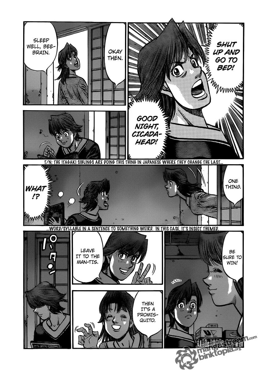 Hajime no Ippo Chapter 952 page 9 - Chapter 952 : Before Their Finals