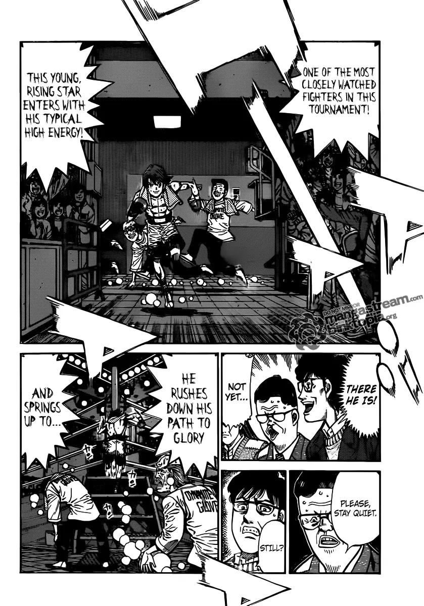 Hajime no Ippo Chapter 953 page 10 - Chapter 953 : The Itagaki Family's Cheering Method