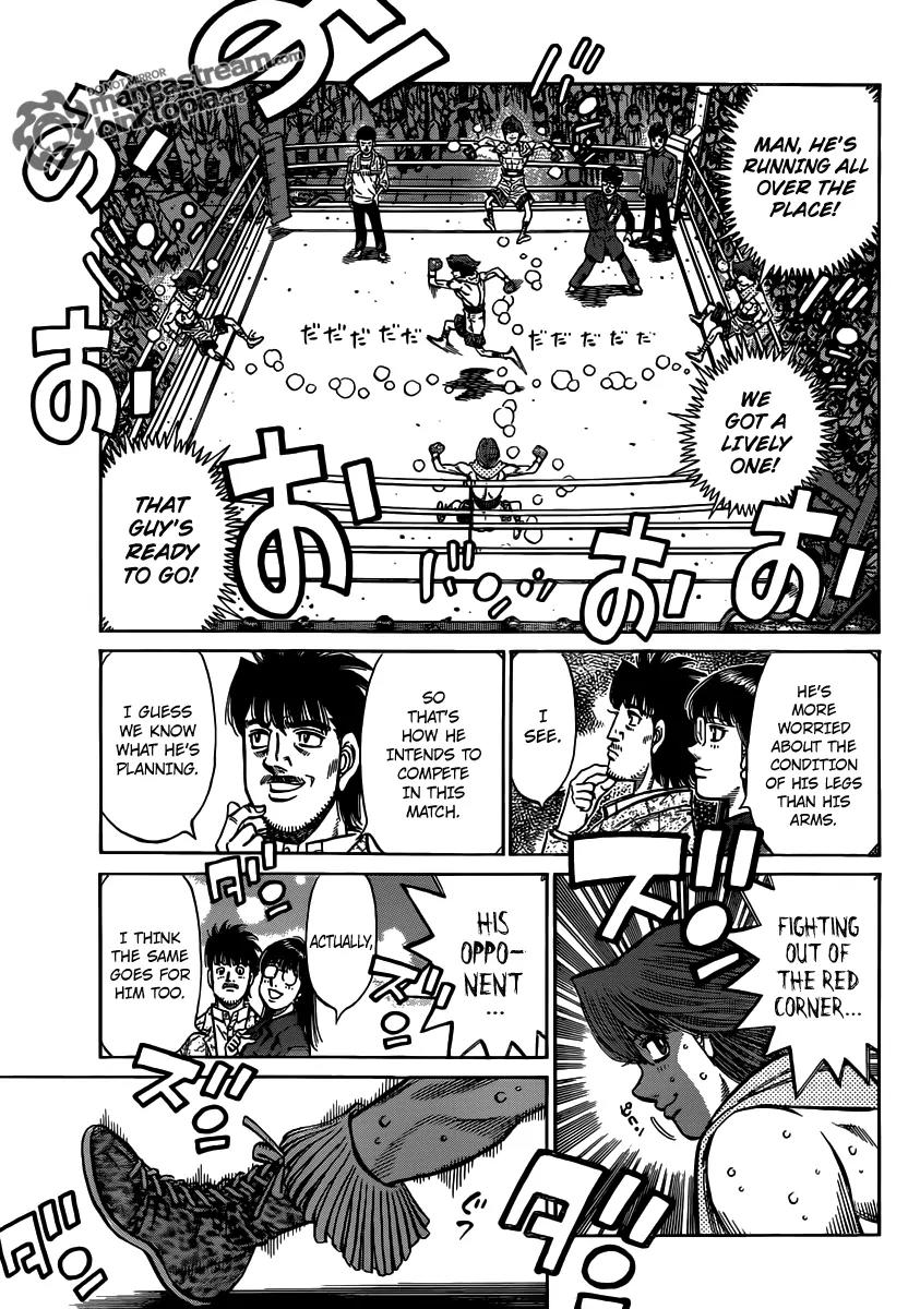 Hajime no Ippo Chapter 953 page 15 - Chapter 953 : The Itagaki Family's Cheering Method
