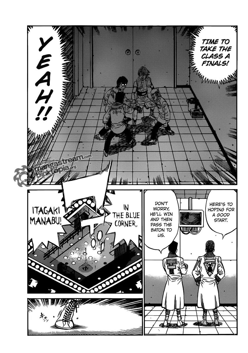 Hajime no Ippo Chapter 953 page 9 - Chapter 953 : The Itagaki Family's Cheering Method