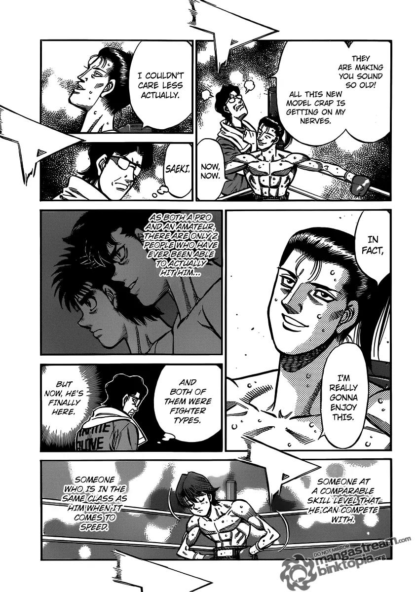 Hajime no Ippo Chapter 954 page 5 - Chapter 954 : Timespace Invader