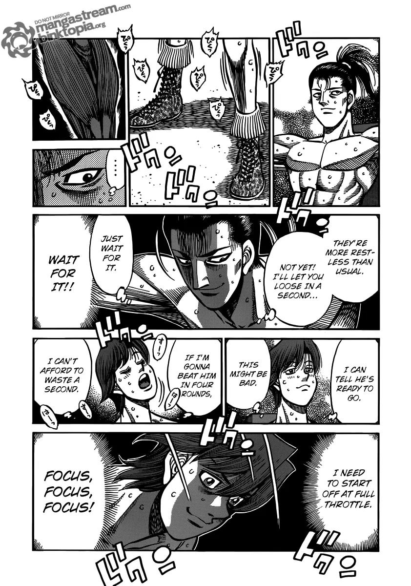 Hajime no Ippo Chapter 954 page 8 - Chapter 954 : Timespace Invader
