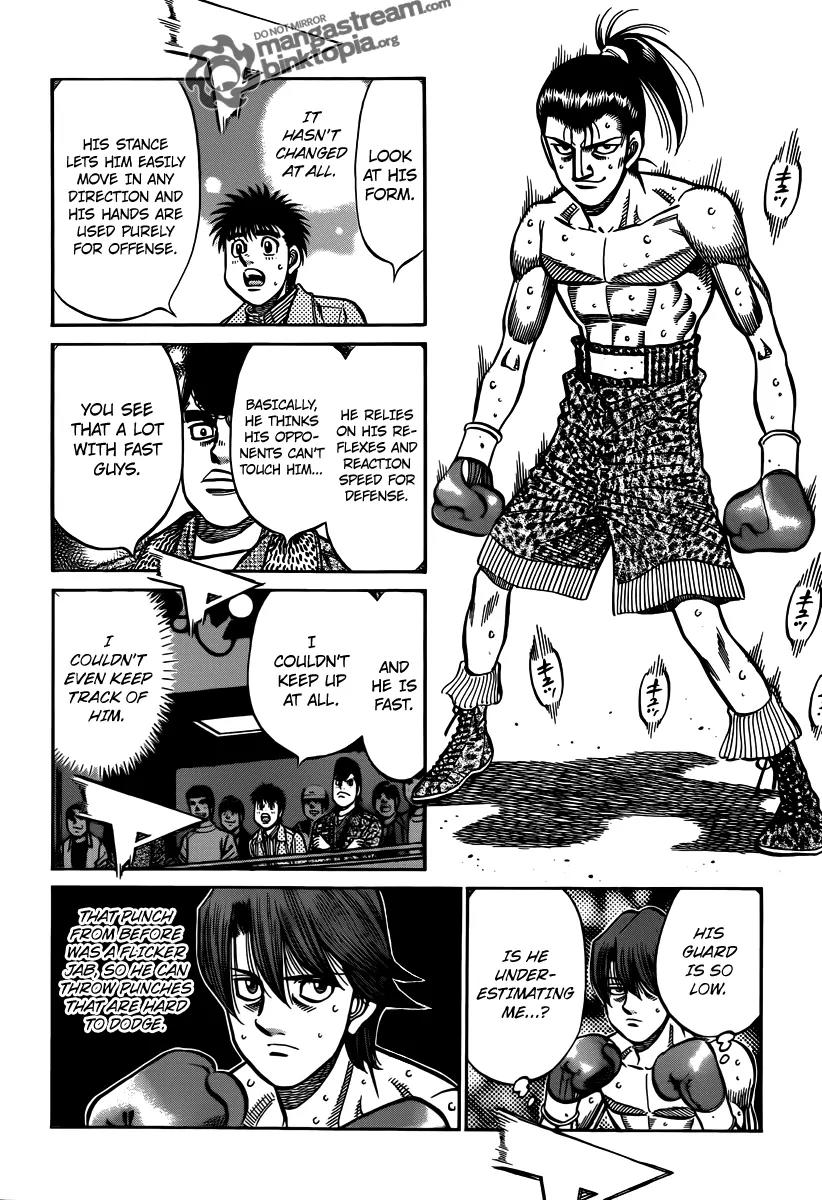 Hajime no Ippo Chapter 955 page 12 - Chapter 955 : Hedgehog vs. Speed Star