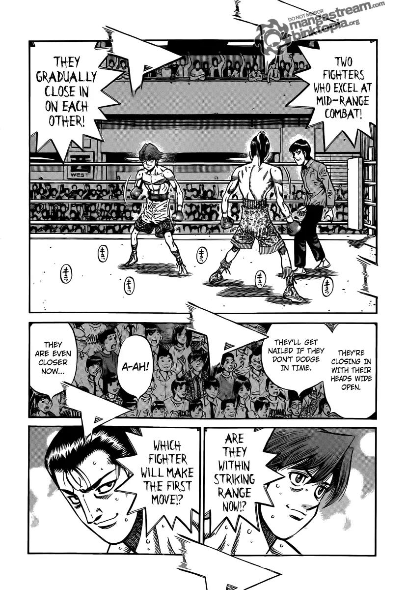 Hajime no Ippo Chapter 955 page 14 - Chapter 955 : Hedgehog vs. Speed Star