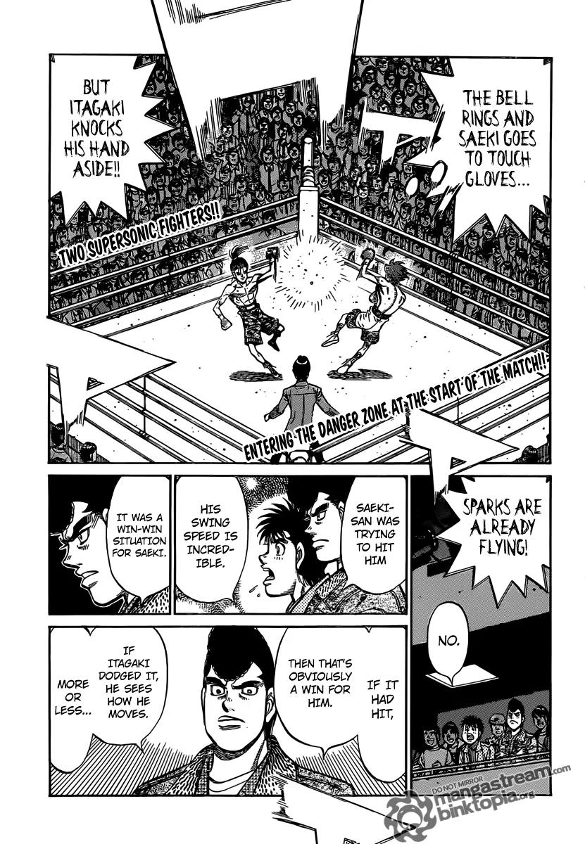 Hajime no Ippo Chapter 955 page 9 - Chapter 955 : Hedgehog vs. Speed Star
