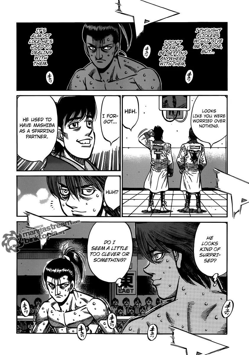 Hajime no Ippo Chapter 956 page 11 - Chapter 956 : A Barrage of High Speed Flickers