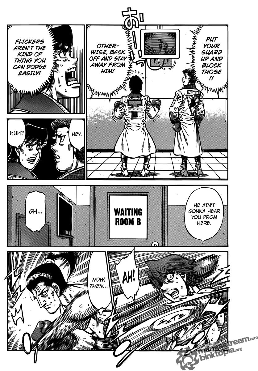 Hajime no Ippo Chapter 956 page 2 - Chapter 956 : A Barrage of High Speed Flickers