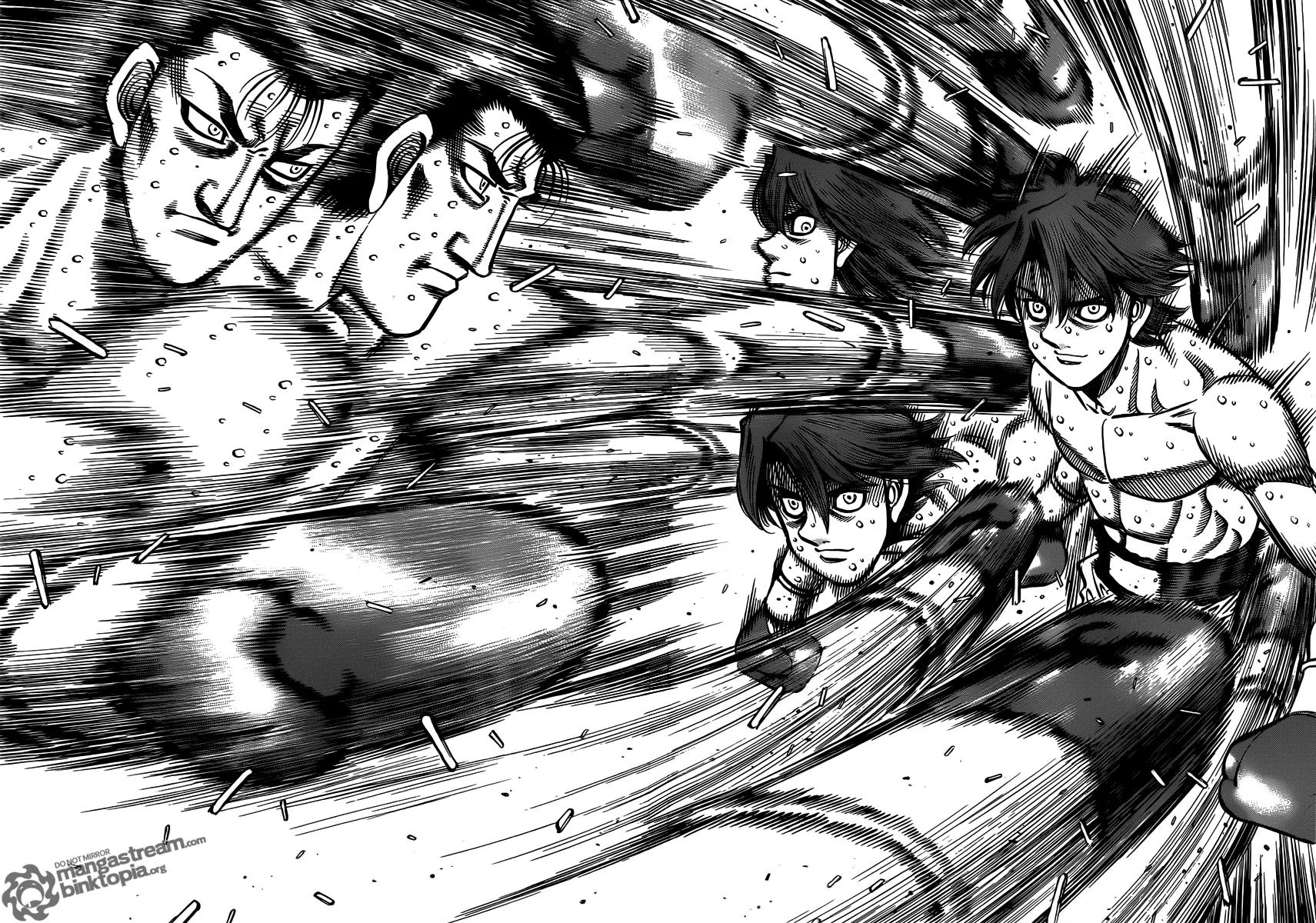 Hajime no Ippo Chapter 956 page 4 - Chapter 956 : A Barrage of High Speed Flickers