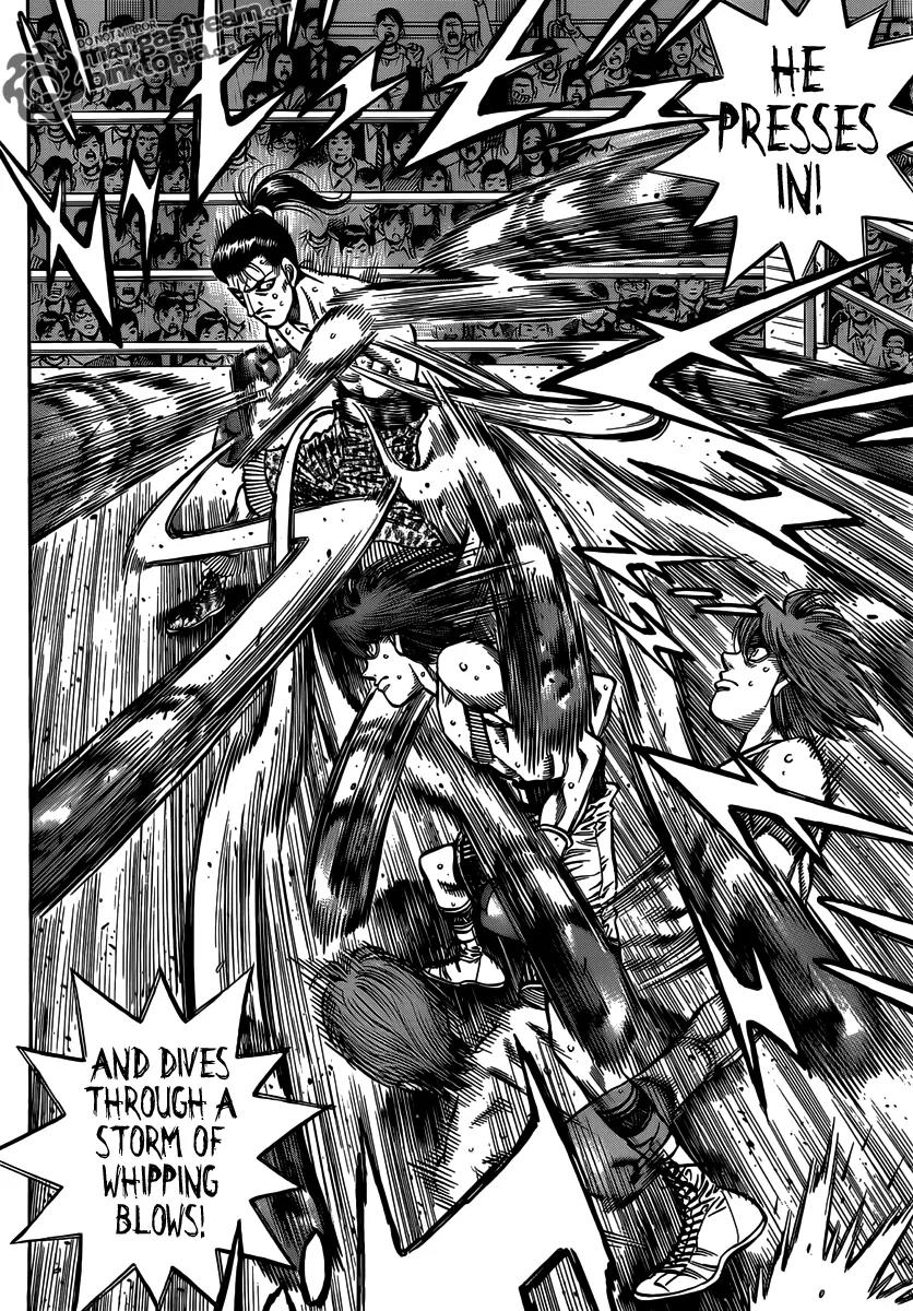 Hajime no Ippo Chapter 956 page 5 - Chapter 956 : A Barrage of High Speed Flickers