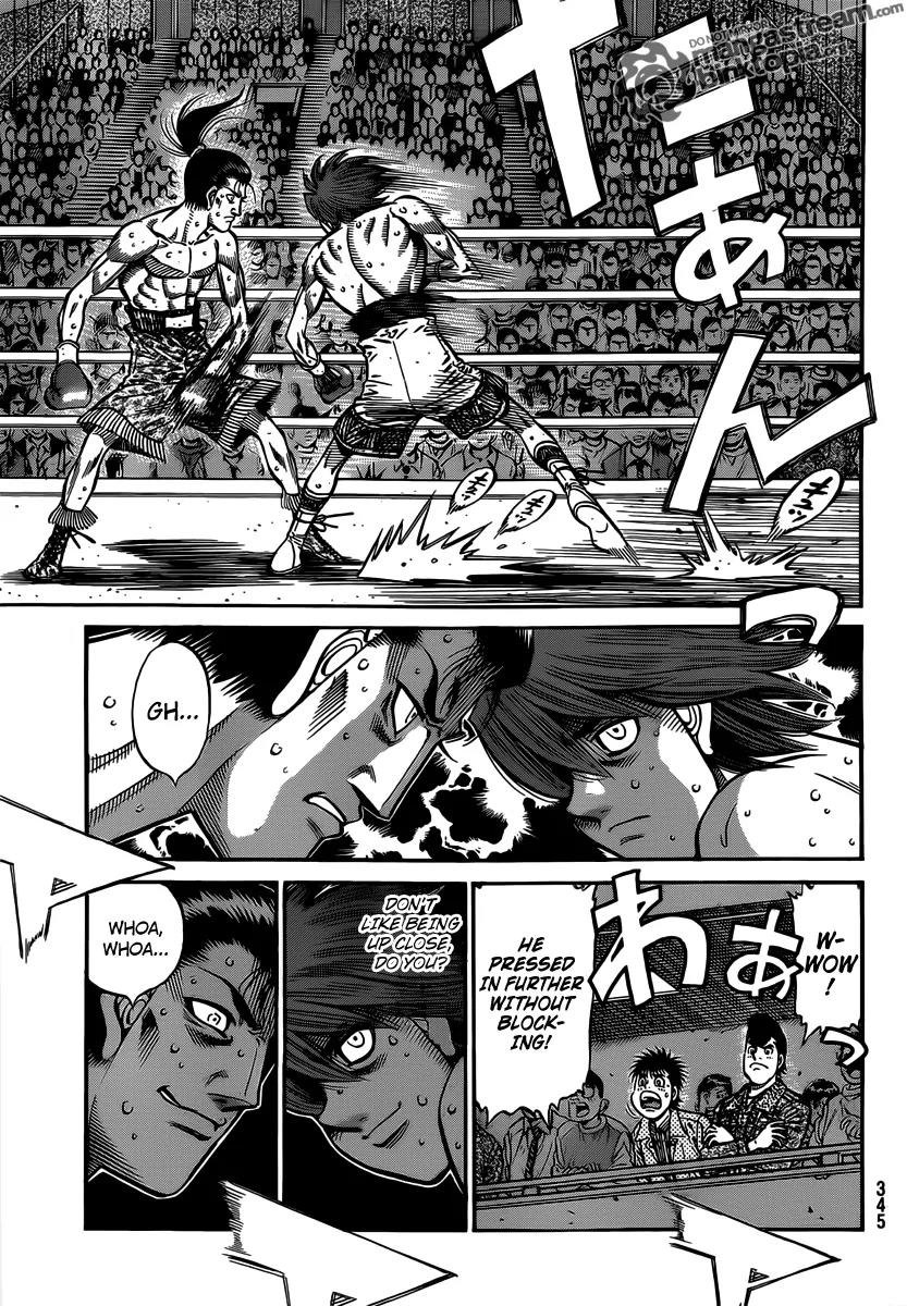 Hajime no Ippo Chapter 956 page 6 - Chapter 956 : A Barrage of High Speed Flickers