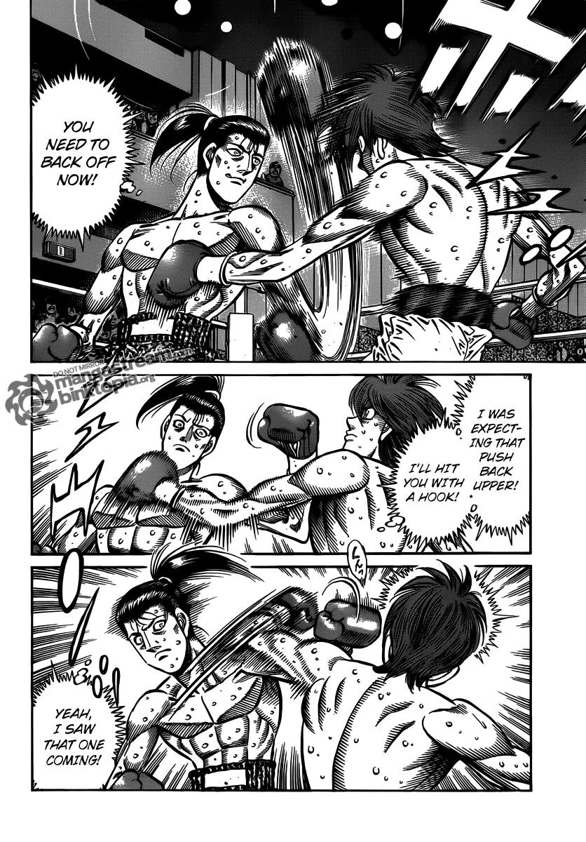 Hajime no Ippo Chapter 956 page 7 - Chapter 956 : A Barrage of High Speed Flickers