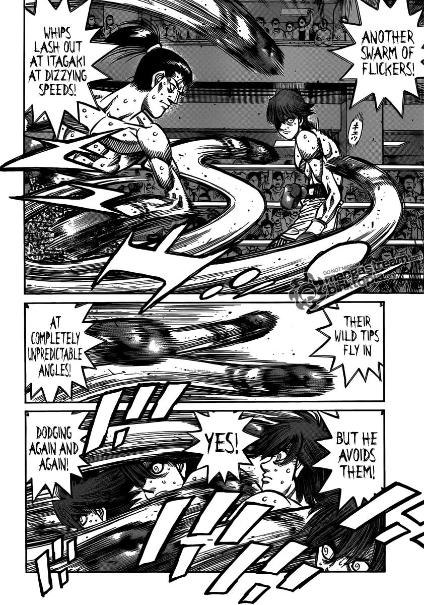 Hajime no Ippo Chapter 956 page 9 - Chapter 956 : A Barrage of High Speed Flickers