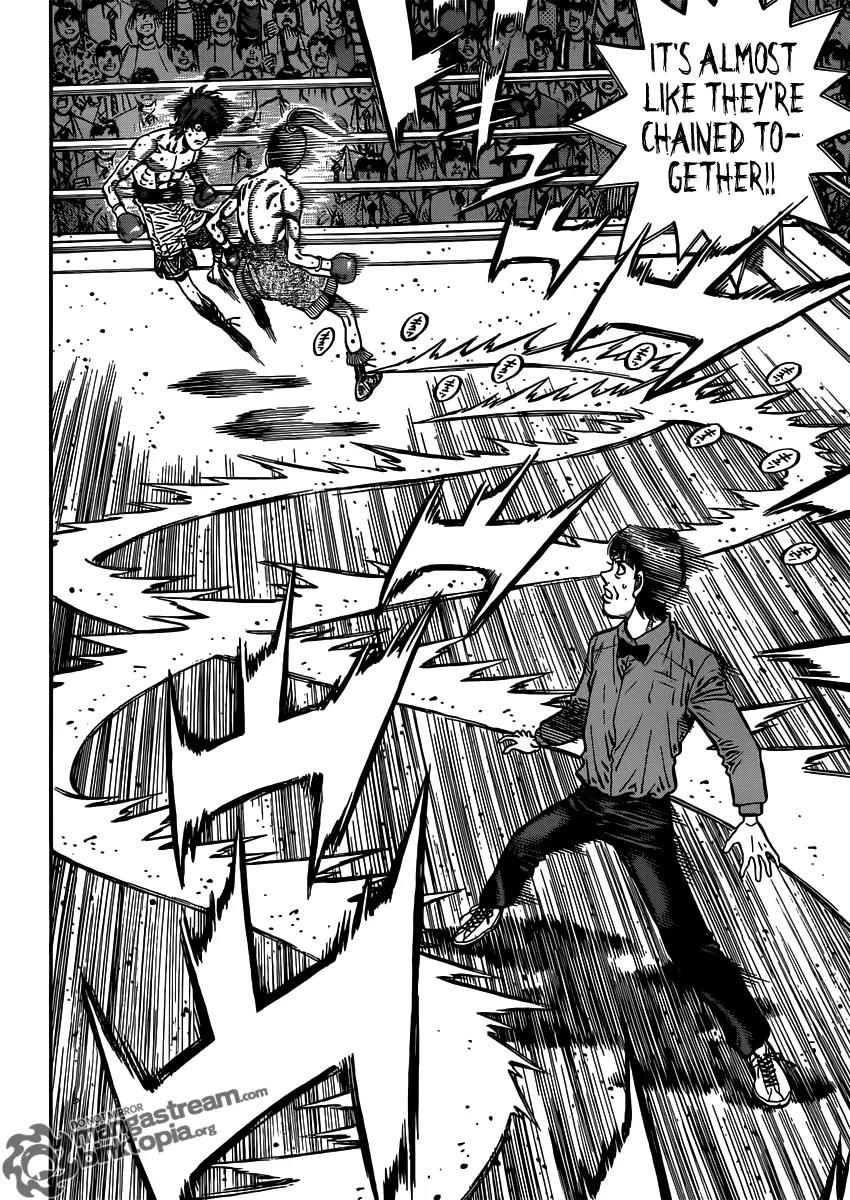 Hajime no Ippo Chapter 957 page 10 - Chapter 957 : Performance Test