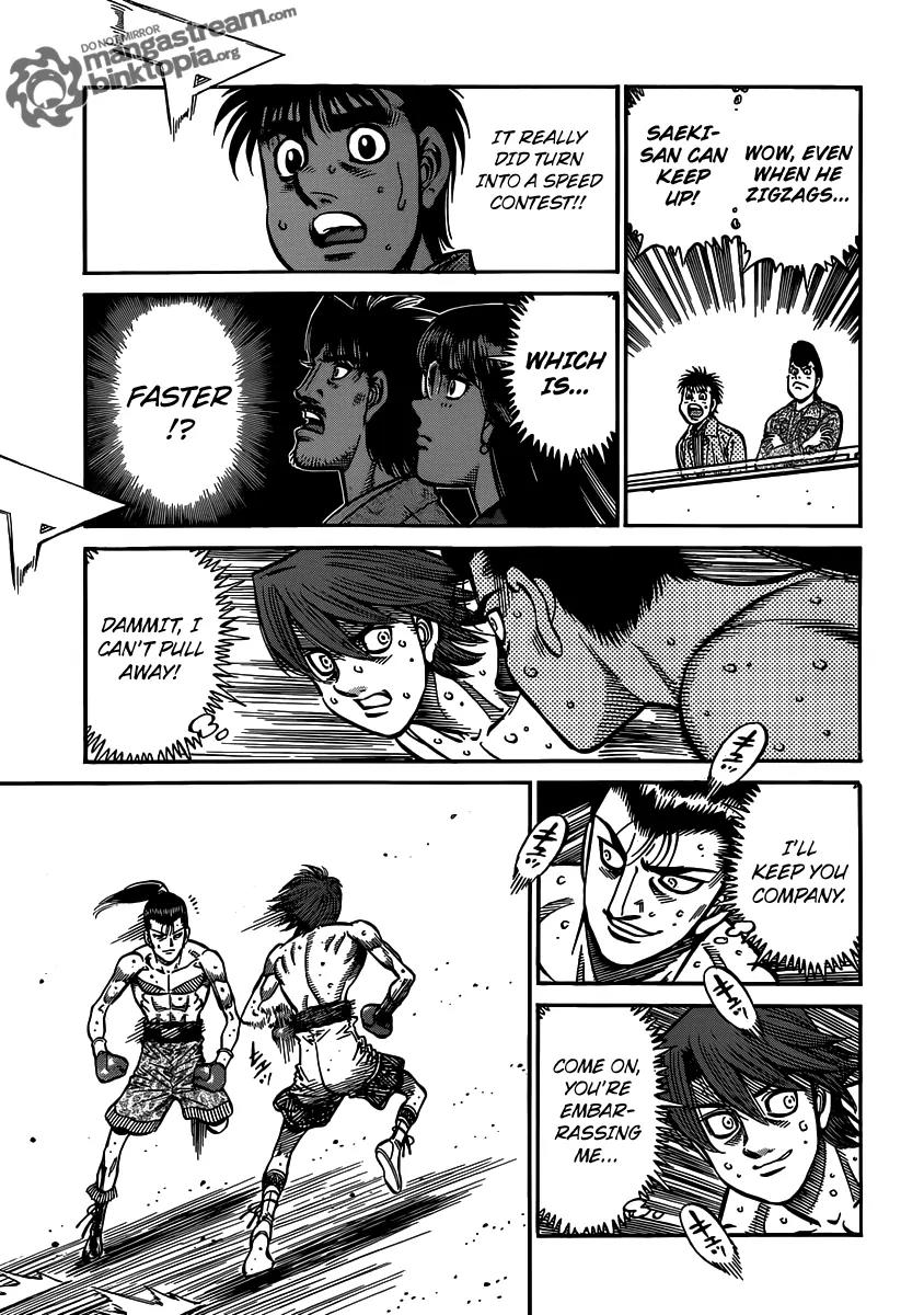 Hajime no Ippo Chapter 957 page 11 - Chapter 957 : Performance Test
