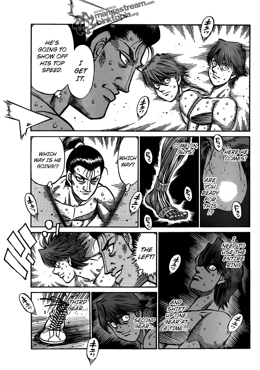 Hajime no Ippo Chapter 957 page 3 - Chapter 957 : Performance Test