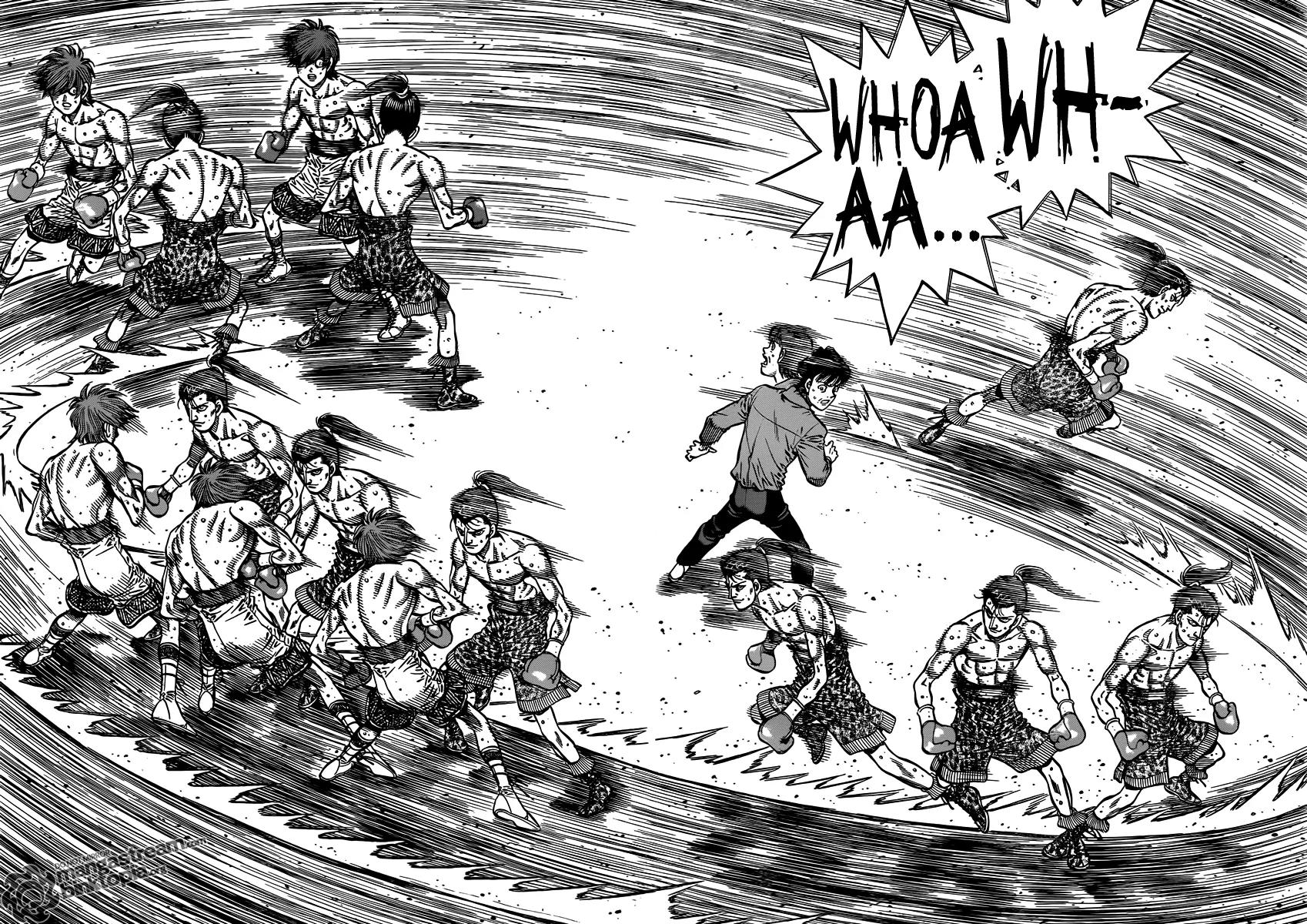 Hajime no Ippo Chapter 957 page 6 - Chapter 957 : Performance Test