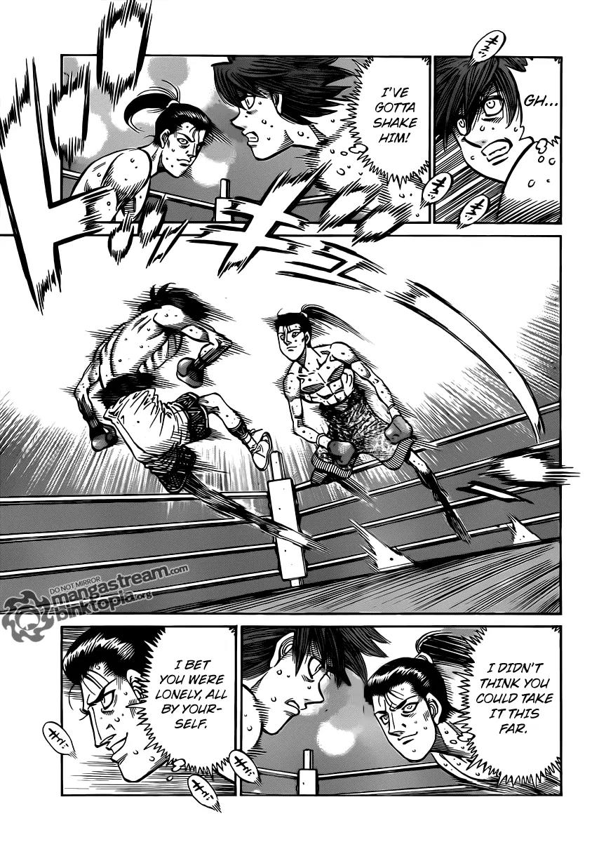 Hajime no Ippo Chapter 957 page 8 - Chapter 957 : Performance Test
