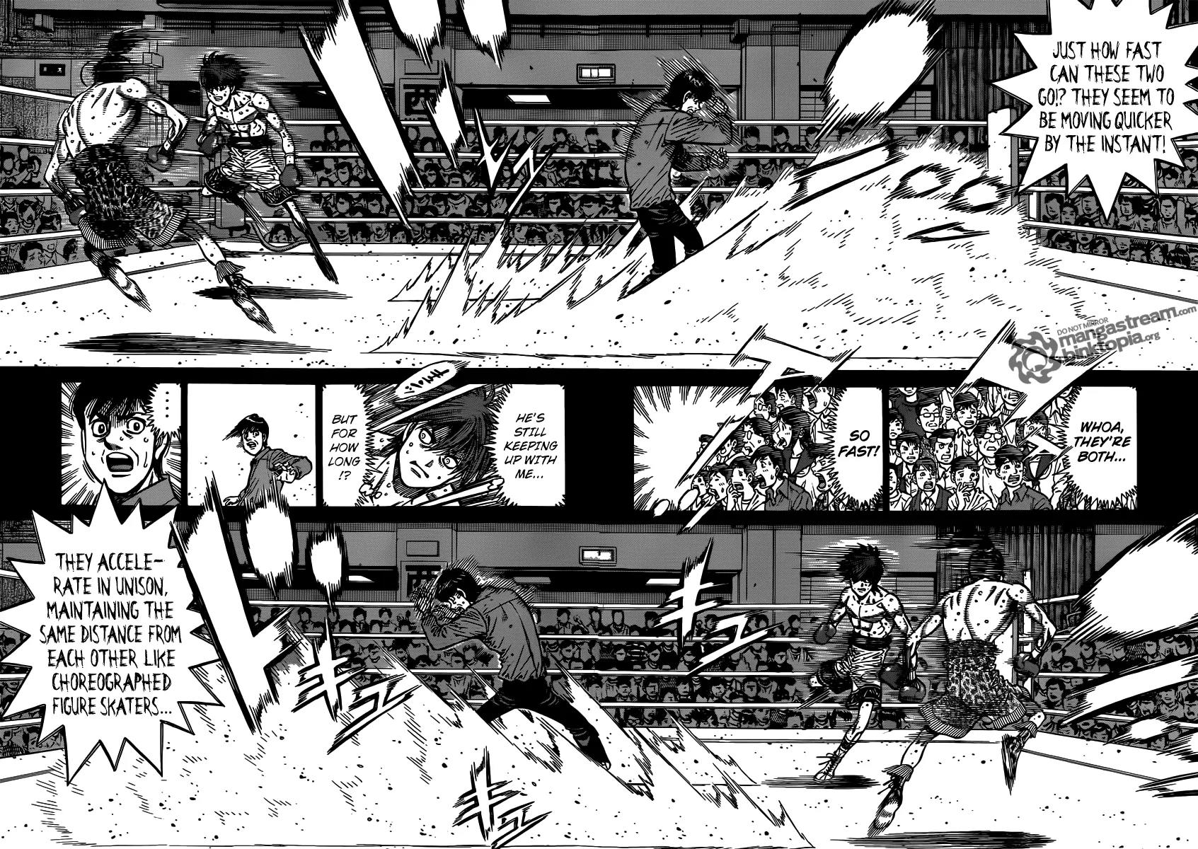 Hajime no Ippo Chapter 957 page 9 - Chapter 957 : Performance Test