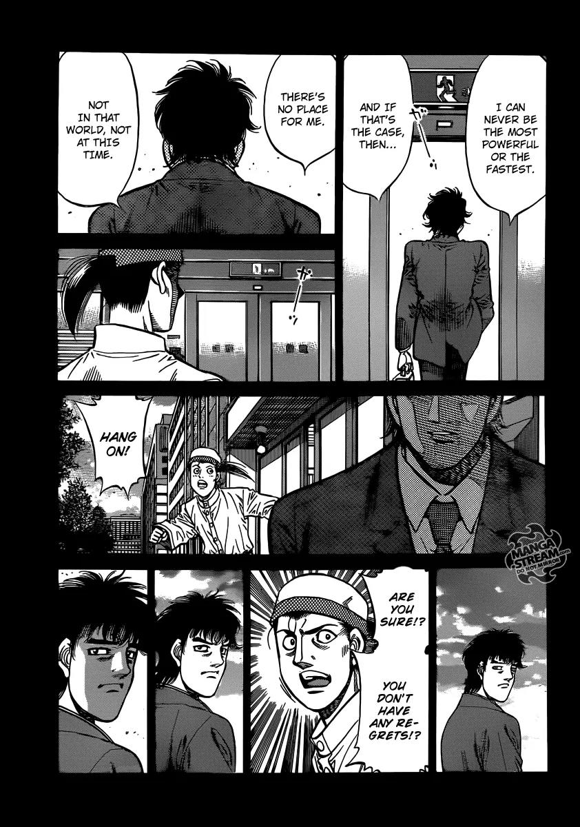 Hajime no Ippo Chapter 959 page 13 - Chapter 959 : A Reason to Sulk