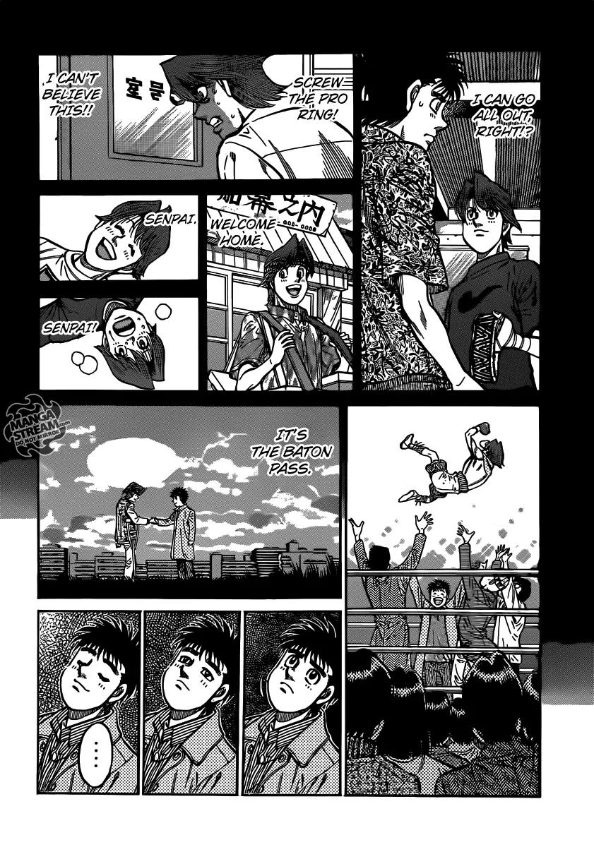 Hajime no Ippo Chapter 959 page 2 - Chapter 959 : A Reason to Sulk