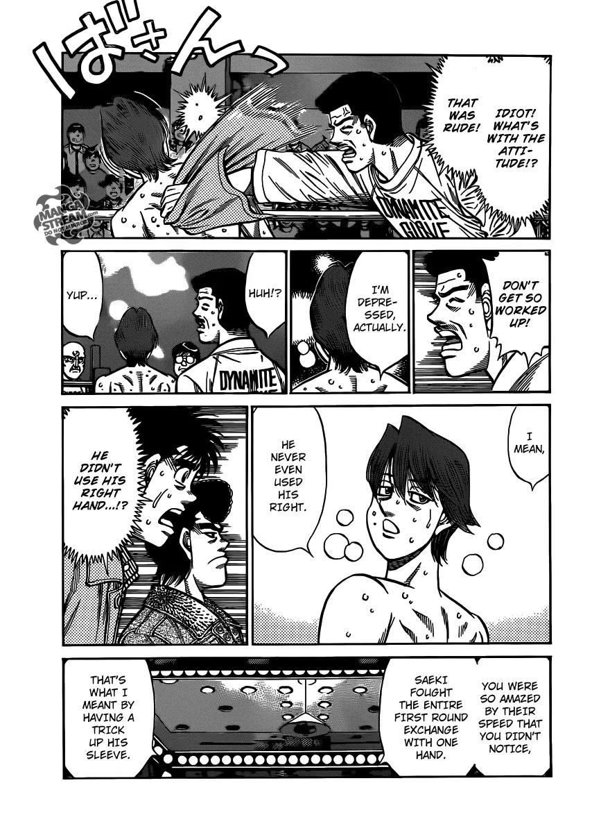 Hajime no Ippo Chapter 959 page 7 - Chapter 959 : A Reason to Sulk