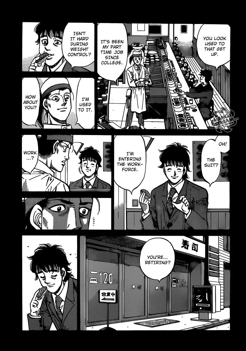 Hajime no Ippo Chapter 959 page 9 - Chapter 959 : A Reason to Sulk