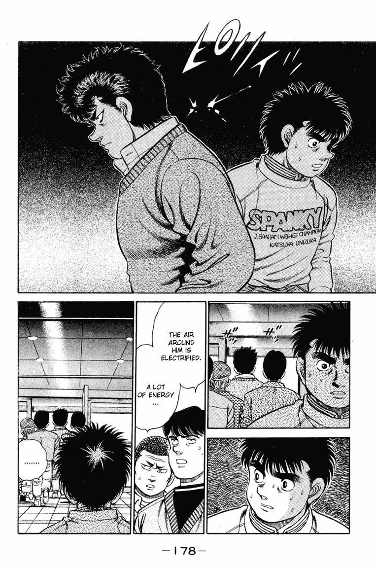 Hajime no Ippo Chapter 96.2 page 18 - Chapter 96 v2 : Draggin the Anxiety...