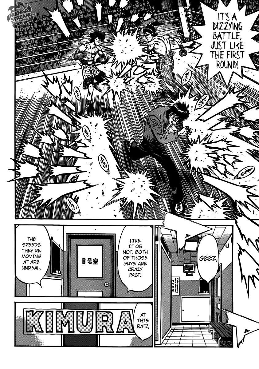 Hajime no Ippo Chapter 960 page 10 - Chapter 960 : Cranking It Up in Round 2