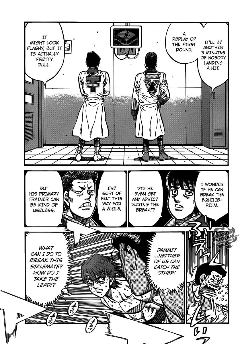 Hajime no Ippo Chapter 960 page 11 - Chapter 960 : Cranking It Up in Round 2