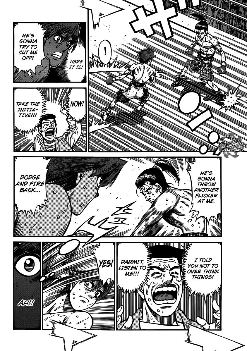 Hajime no Ippo Chapter 960 page 12 - Chapter 960 : Cranking It Up in Round 2