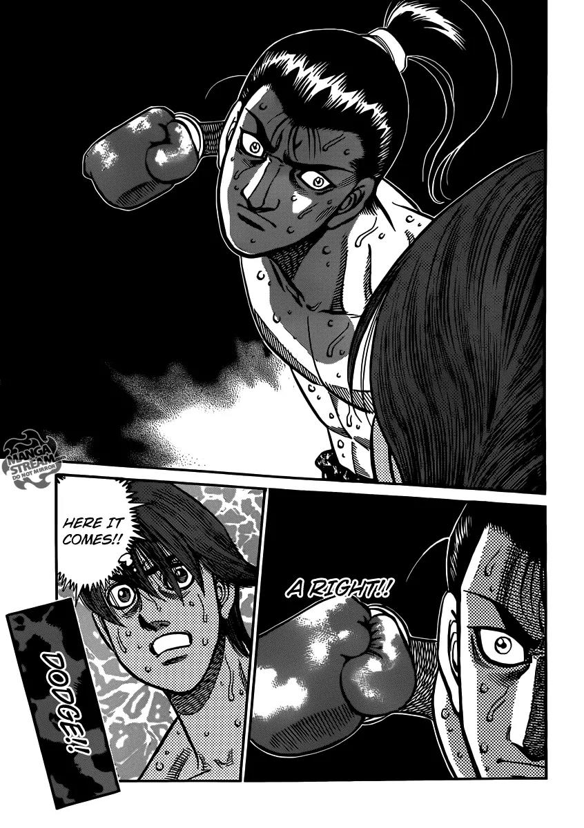 Hajime no Ippo Chapter 960 page 13 - Chapter 960 : Cranking It Up in Round 2
