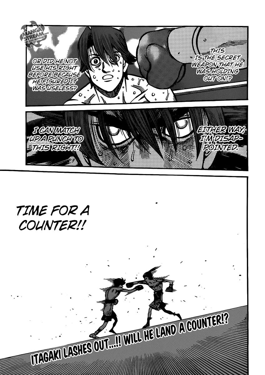 Hajime no Ippo Chapter 960 page 15 - Chapter 960 : Cranking It Up in Round 2