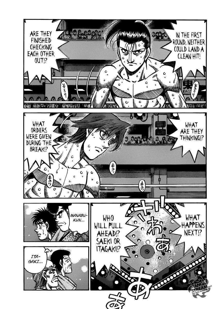 Hajime no Ippo Chapter 960 page 3 - Chapter 960 : Cranking It Up in Round 2