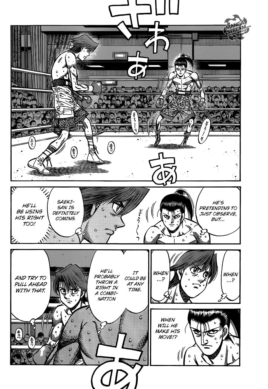 Hajime no Ippo Chapter 960 page 4 - Chapter 960 : Cranking It Up in Round 2