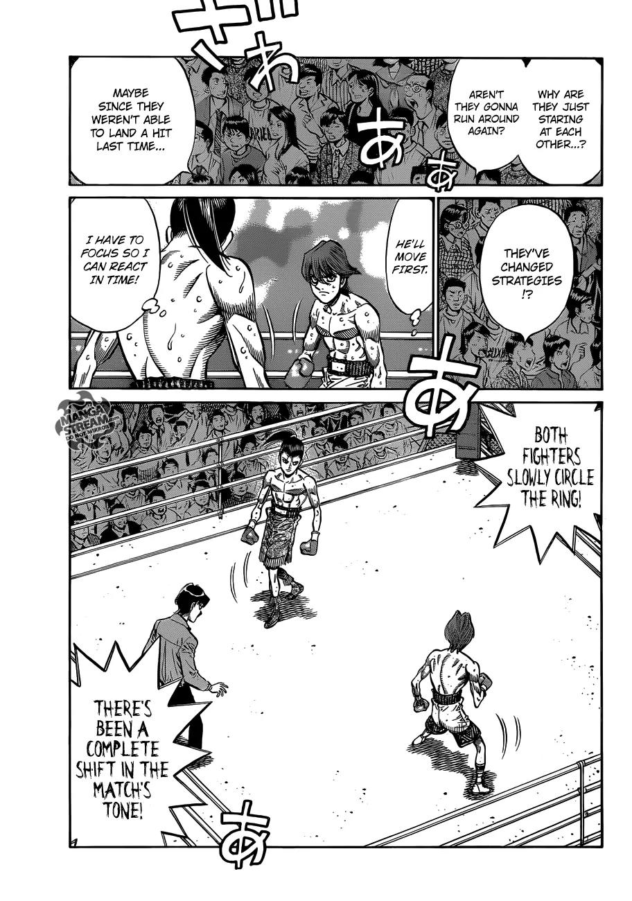 Hajime no Ippo Chapter 960 page 5 - Chapter 960 : Cranking It Up in Round 2