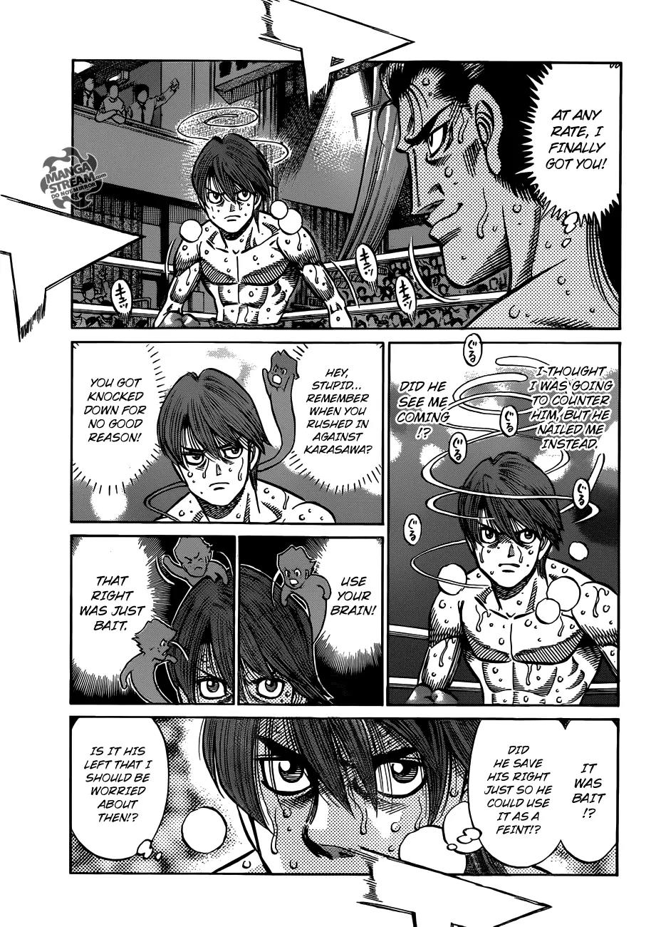 Hajime no Ippo Chapter 961 page 5 - Chapter 961 : Equilibrium Break